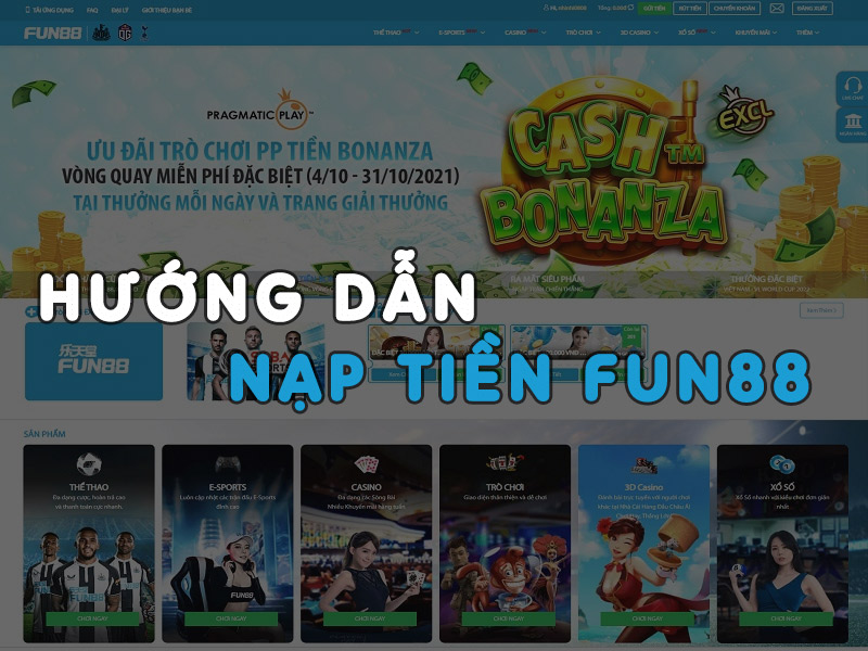 nạp tiền fun88